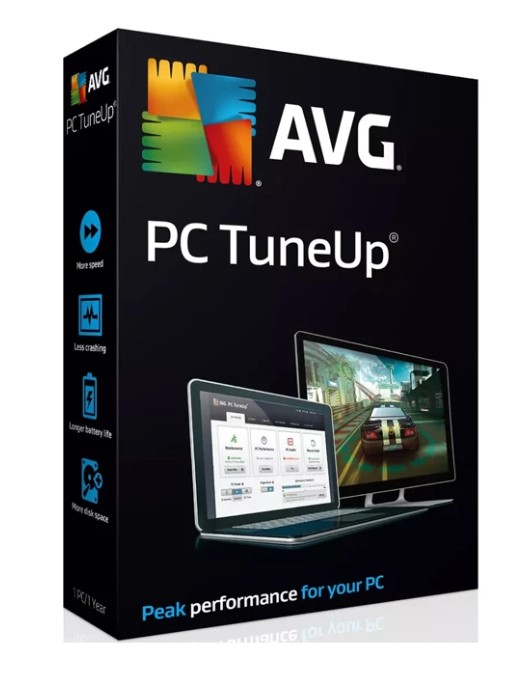 AVG PC TuneUp 1 Year 10PC Gloabal product key